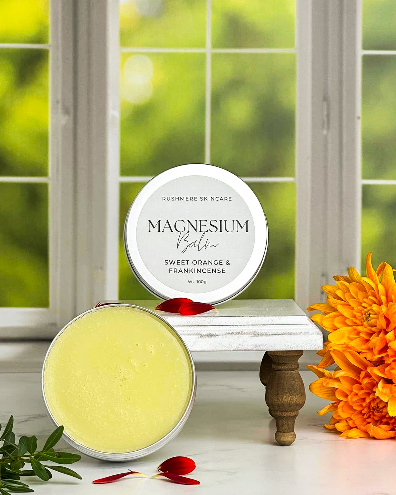 Orange & Frankincense Magnesium Balm - Rushmere Skincare